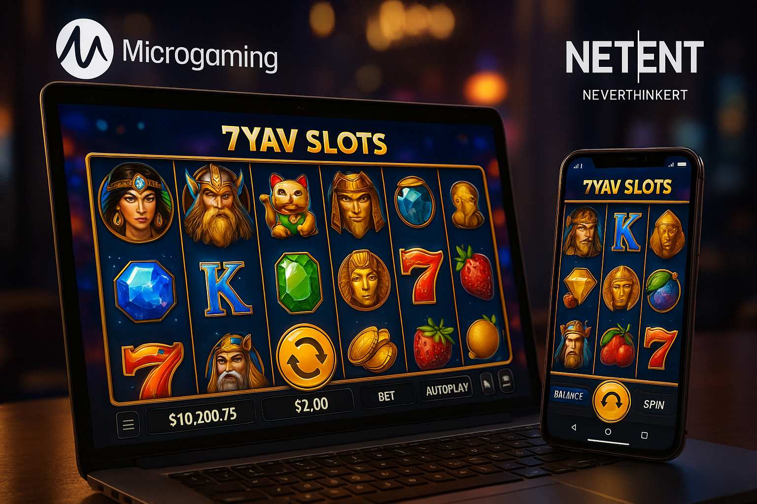 Jogos de Slot no Casino Online 7YAV