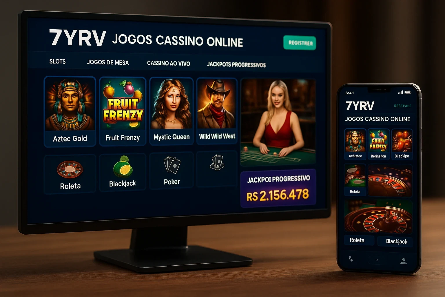 Jogos de cassino online inovadores e emocionantes na 7YAV